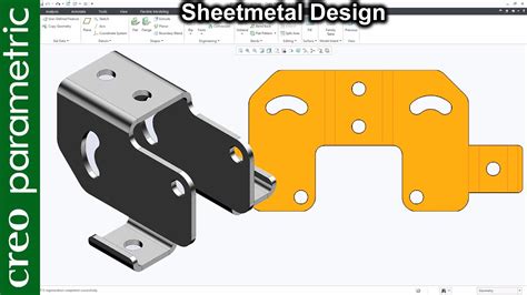 creo sheet metal module 2